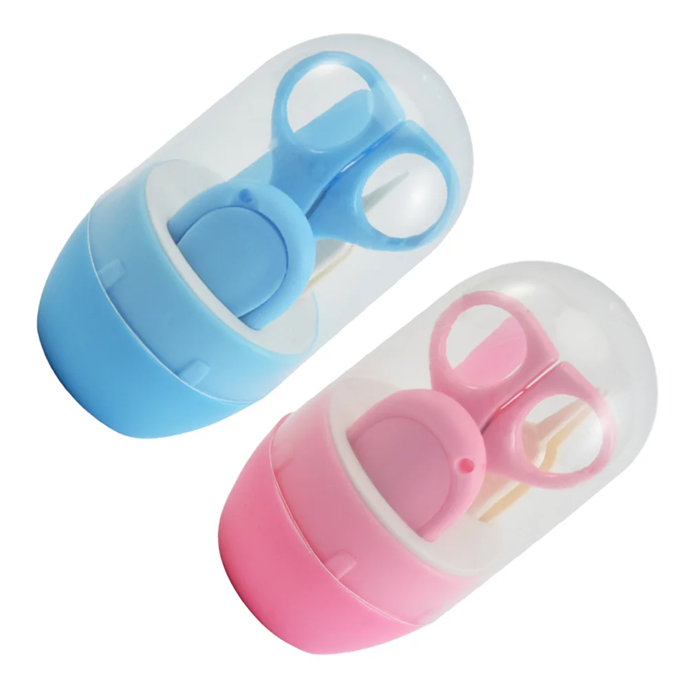 

2 Sets Baby Nail Kit Baby Nail Scissors Nail Clipper Nail Files Booger Picker