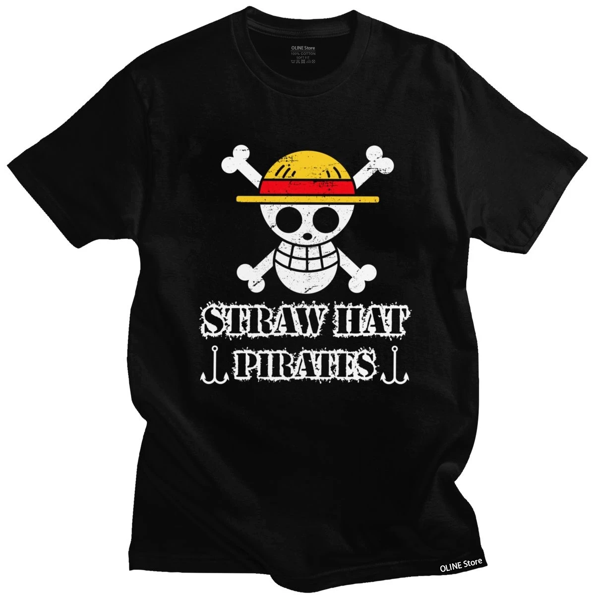 

Handsome Male T-Shirts Short Sleeves O-neck Cotton T shirt Designer Anime Skull Tee Tops Clothing