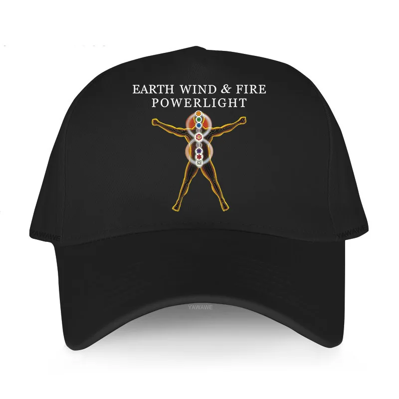 

Vintage hot sale caps outdoor summer hat Earth Wind And Fire Powerlight Cotton print Baseball cap men adjustable hip hop Hat