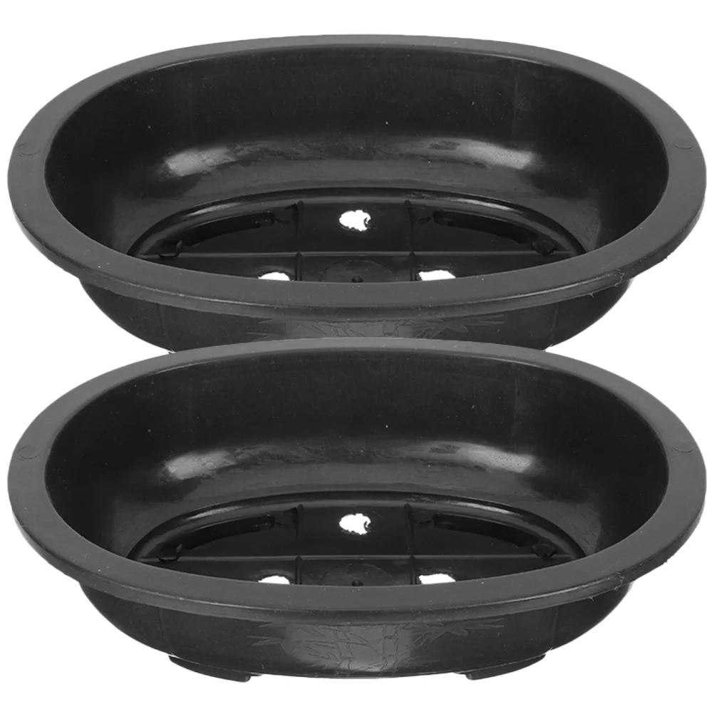 

Succulent Plants Plastic Reusable Planter Indoor Pots For Plants Orchid Nursery Pot Oval Flower