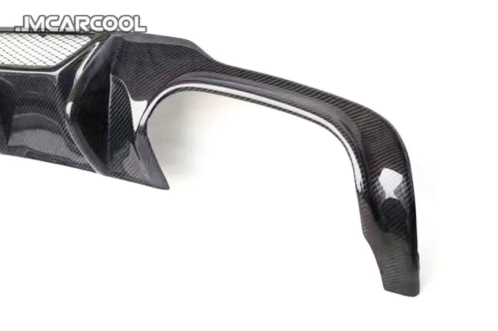 Задний бампер из углеродного волокна диффузор спойлер для Mercedes Benz C Class W204 C180 C200 C260