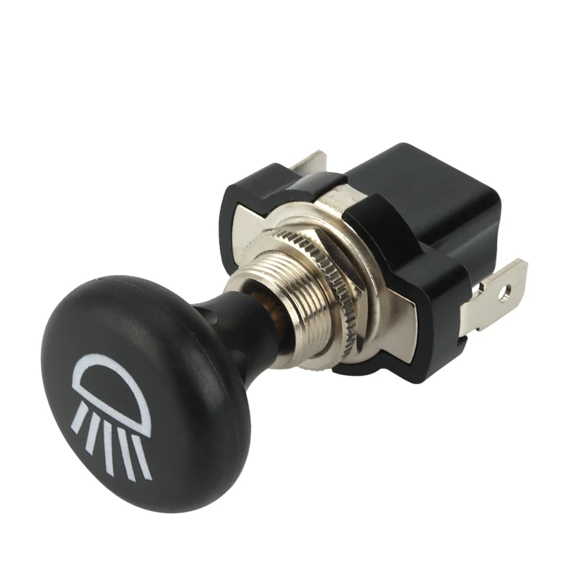 Универсальный нажимной выключатель для фар гольф-тележек EZGO Yamaha Club Car кнопка