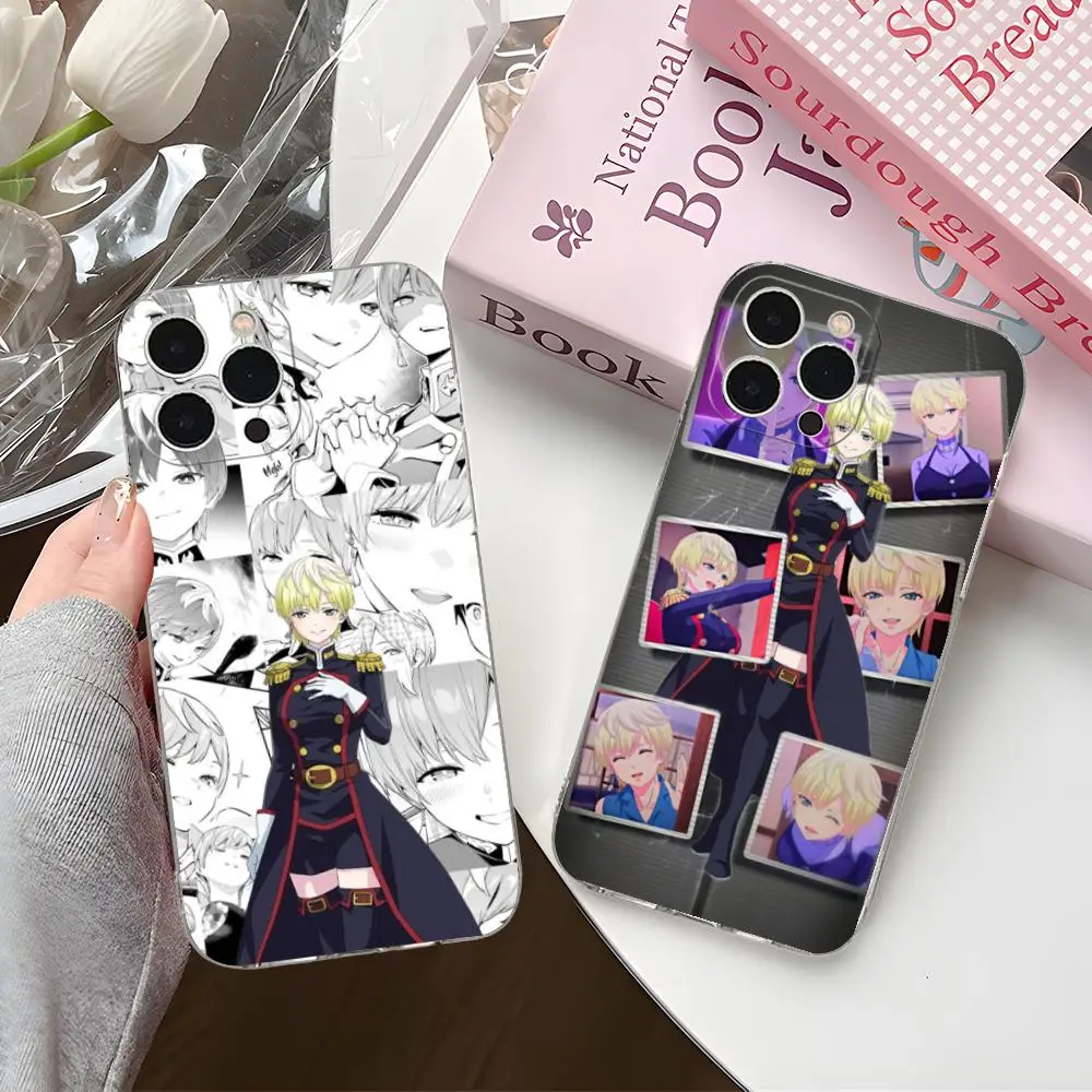 Фото Mato seihei no slave Tenka Izumo Чехол для телефона для iPhone 17 16 15 14 13 12 11 X XR XS Air Pro Max Plus Mini Clear Colorful Cover №3