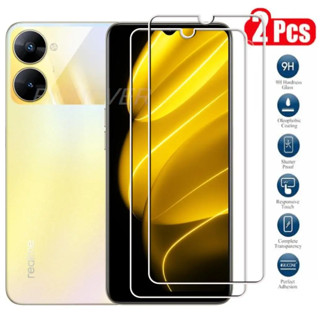 

Tempered Glass For Realme V30 5G V30t 6.5" 2023 Protective Film Screen Protector On Realme V30t V30 5G Phone Glass