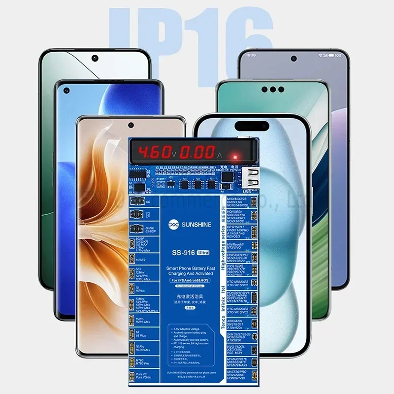 SUNSHINE SS-916 Приспособление для активации сверхзарядки IP 6-16PM Android Активирующий