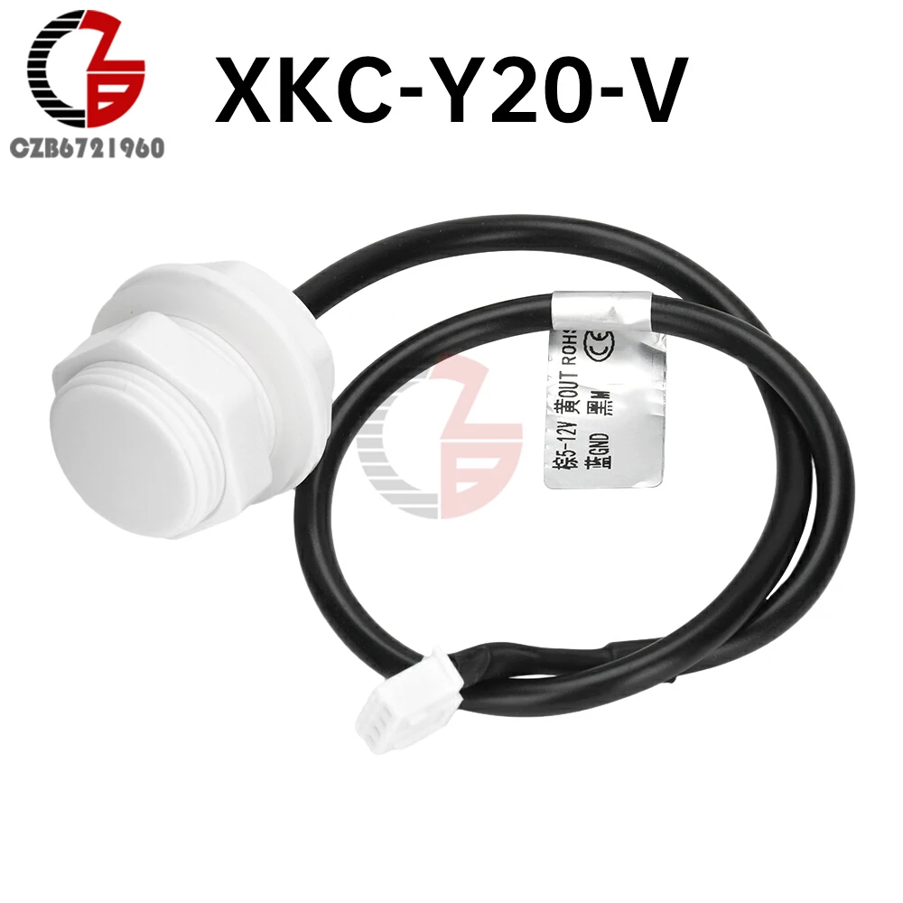 

XKC Y20 датчик уровня жидкости переключатель детектор контакт фотоэлектрический датчик уровня воды переключатель расходомер DC5-12V V/NPN управление