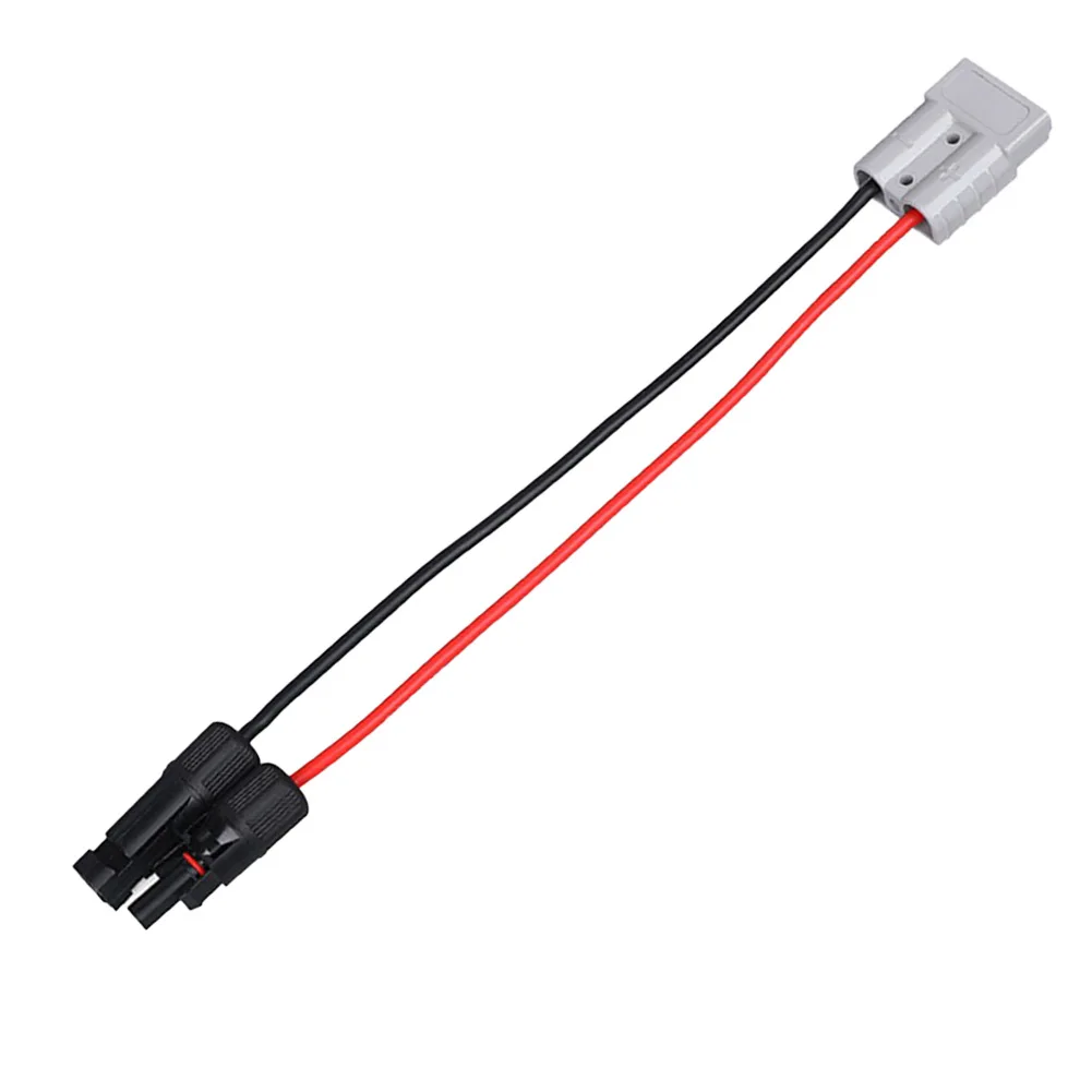 50 AMP For Anderson Plug Connector To Solar Panel Cable Y Adaptor Connector 30cm 12AWG  Male And Female Connectors