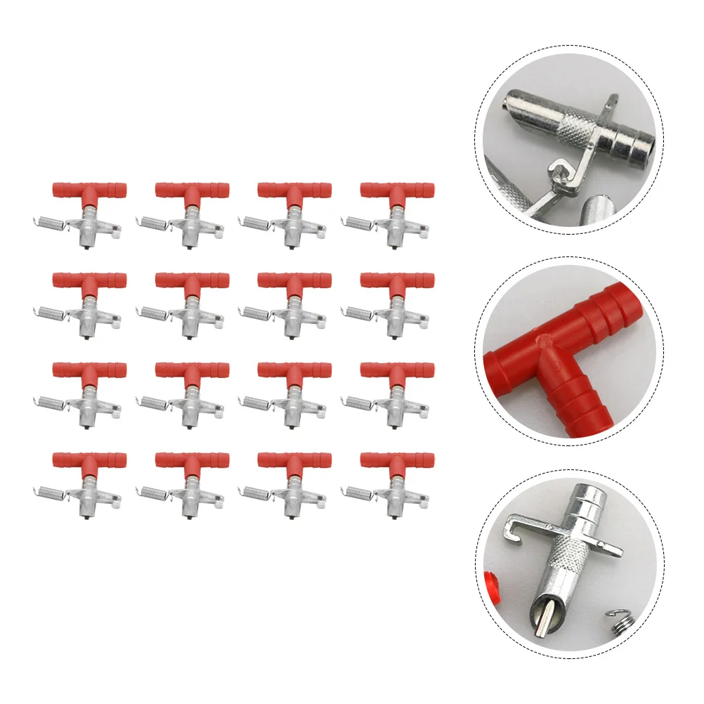 

20 Pcs Rabbit Water Fountain Mouse Drinking Equipment Bird Feeder Bowls Pigeon Automatic Waterer Spring Spout