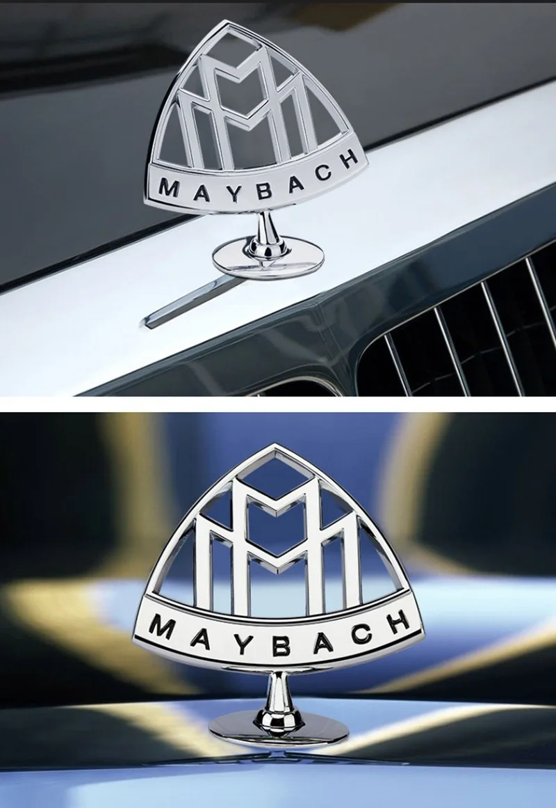 Металлическая хромированная 3d-эмблема на переднюю капот автомобиля 44 мм логотип