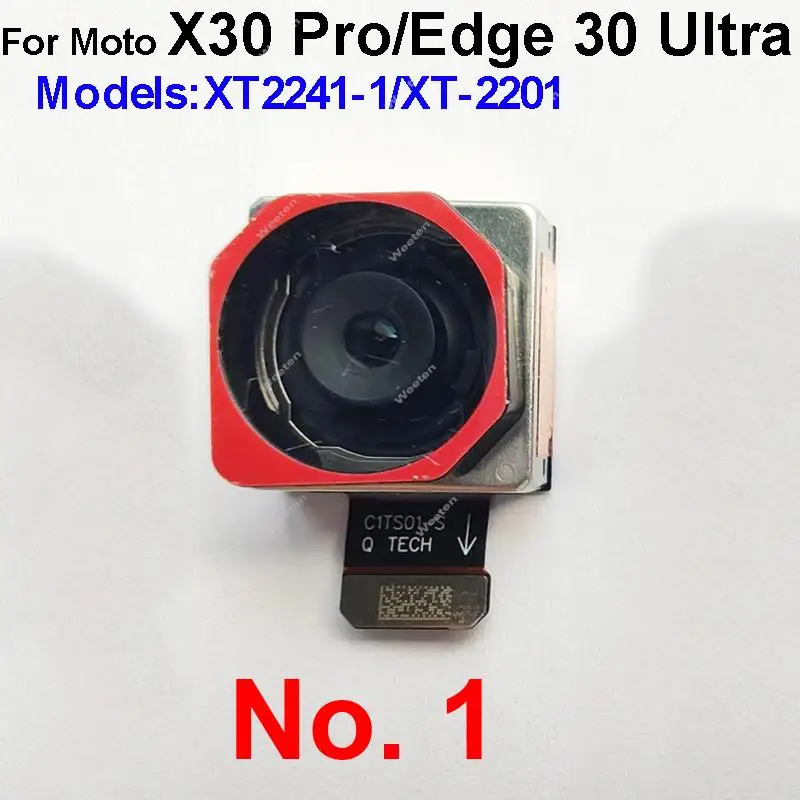 Задняя основная камера для Motorola MOTO X30 Pro Edge 30 Ultra XT2241-1 XT-2201 маленький передний