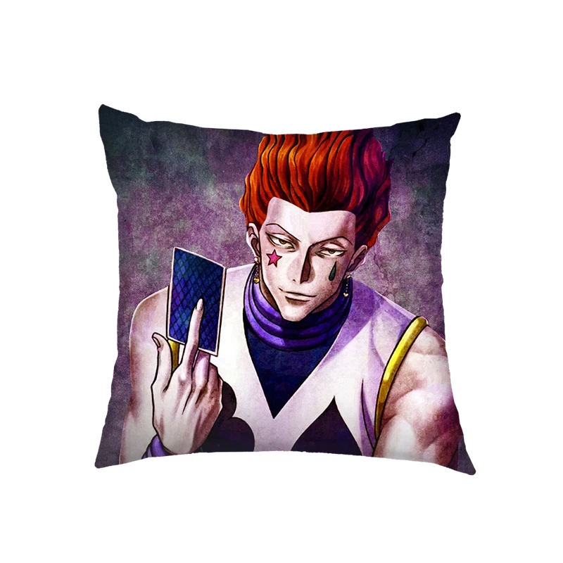 Популярные наволочки с принтом в стиле аниме HUNTERxHUNTER наволочка Харадзюку для