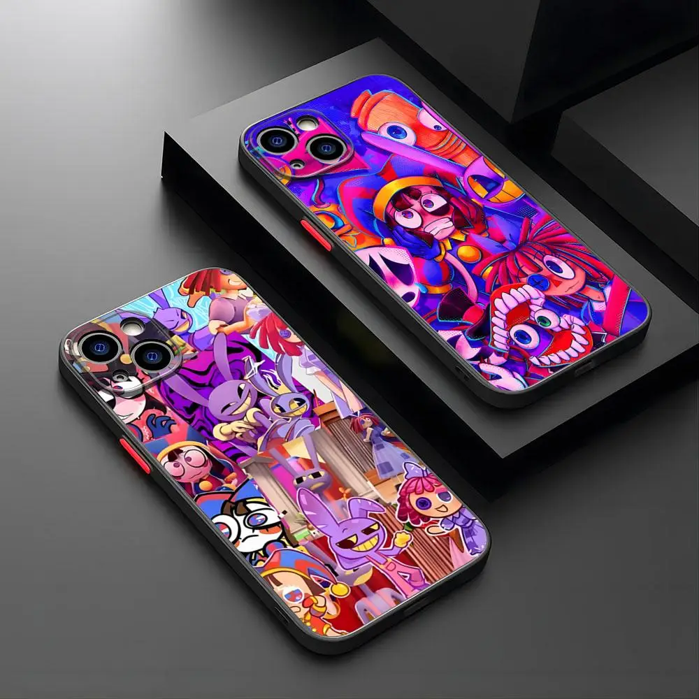 Потрясающий чехол для телефона в виде цирка IPhone 15 Pro Max 14 13 11 12 Mini Xs X Xr 7 8 Plus Se