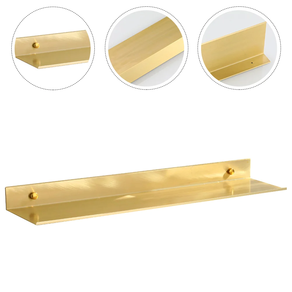 

Wall Mount Rack Wall-mounted Storage Rack Toilet Storage Holder Bathroom Metal Storage Rack for Rooms Hotel Indoor