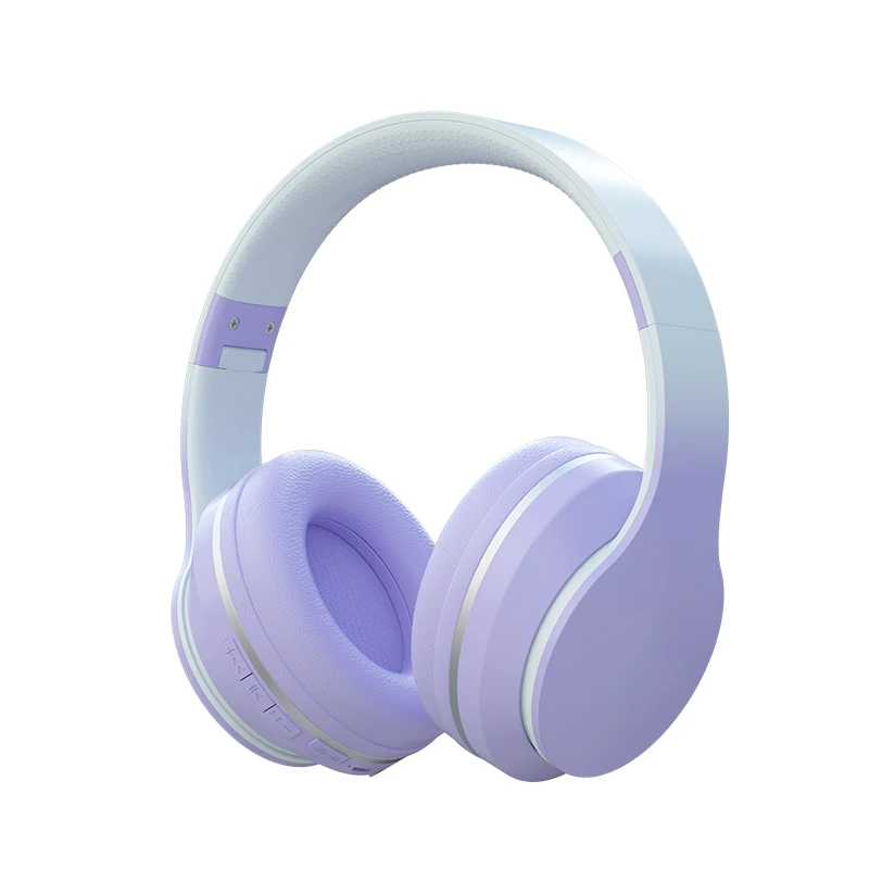 Bluetooth-гарнитура с микрофоном и градиентным цветком