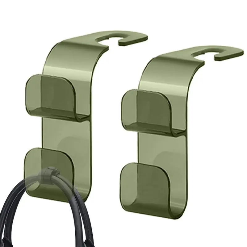 

Headrest Hooks For Car Vehicle Back Seat Headrest Hook 2 Pack Universal Auto Hanger Storage For Purse Groceries Bag Handbag