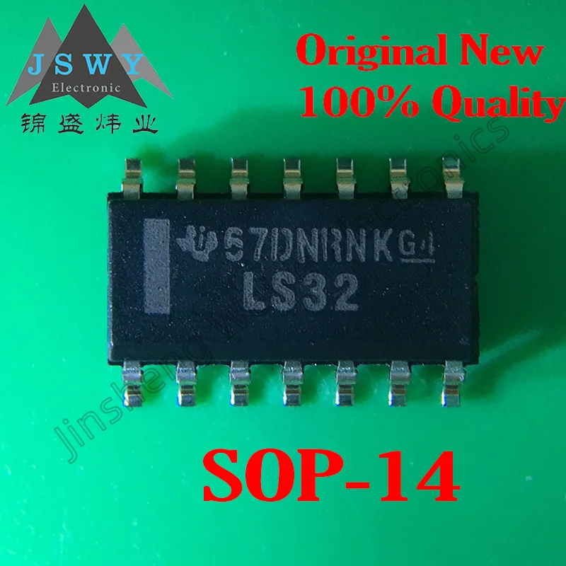 

SN74LS00DR, SN74LS02DR, SN74LS04DR, SN74LS05DR, SN74LS08DR, SN74LS14DR, SN74LS32DR, SOP14, 100% новый, оригинальный, бесплатная доставка, 5 шт.