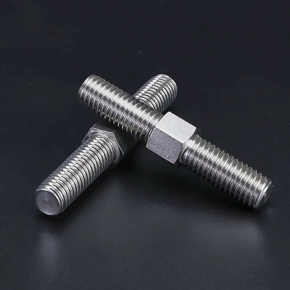 

M16 Positive and Negative Thread Bar Stud Bolts Screw 304 Stainless Steel Left and Right Thread Double End Thread Rod