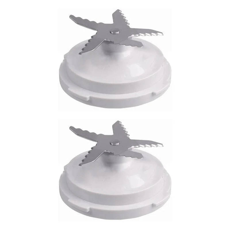 

2X Blades Knife With Sealing Ring For HR7625 HR7620 RI7620 RI7625 HR2160 Knife Holder Juicer Blender Accessories