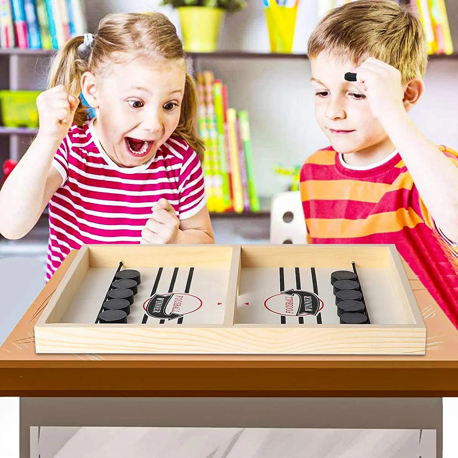 Настольная игра Sling Puck — быстрый хоккей |