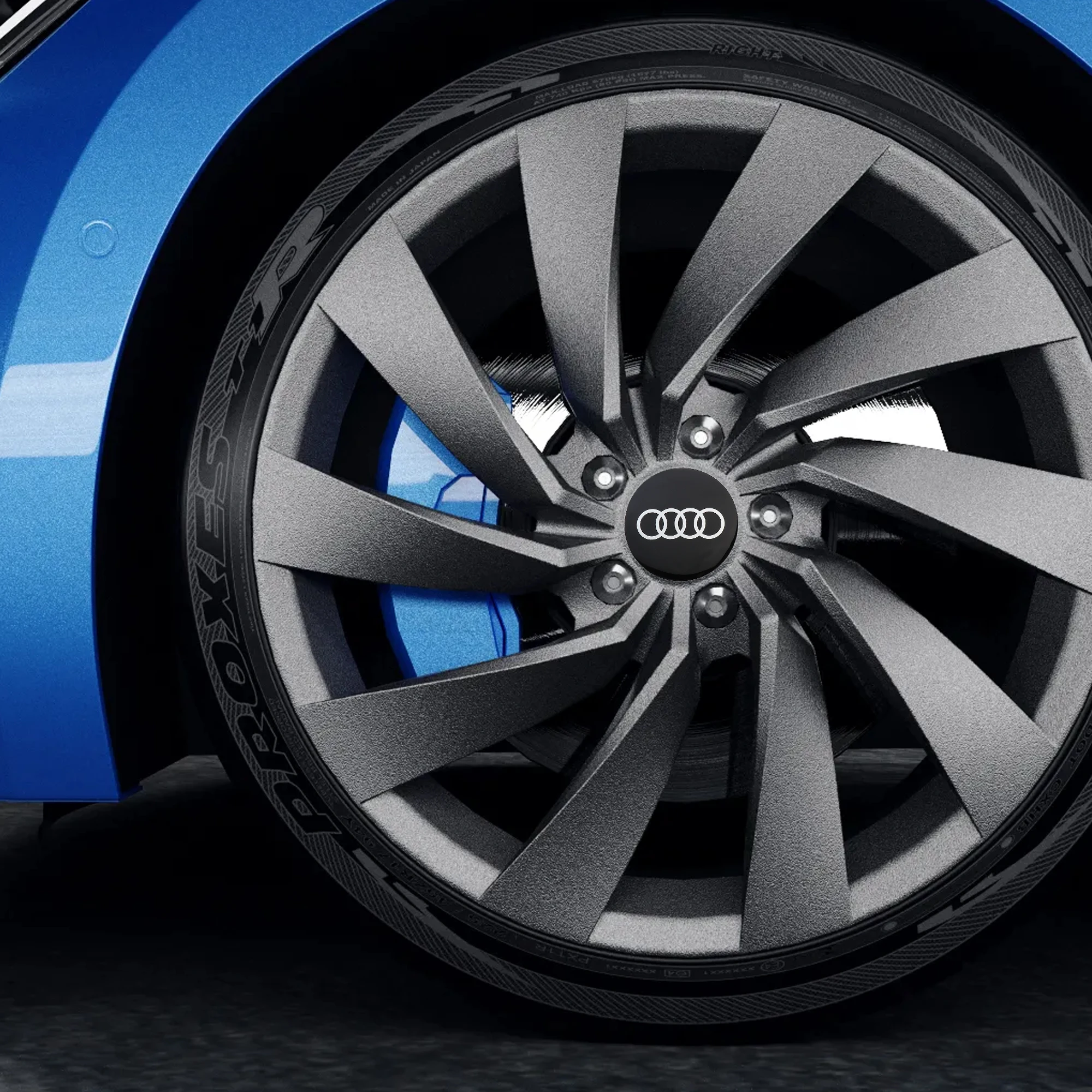 4 шт. 56 мм 60 65 наклейки на центра колеса автомобиля колпаки ступиц для Audi A4 B5 B6 B7 B8 B9