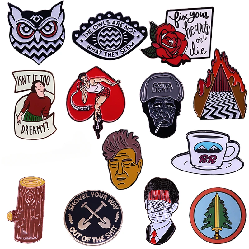 Значки для сериала Двойные вершины