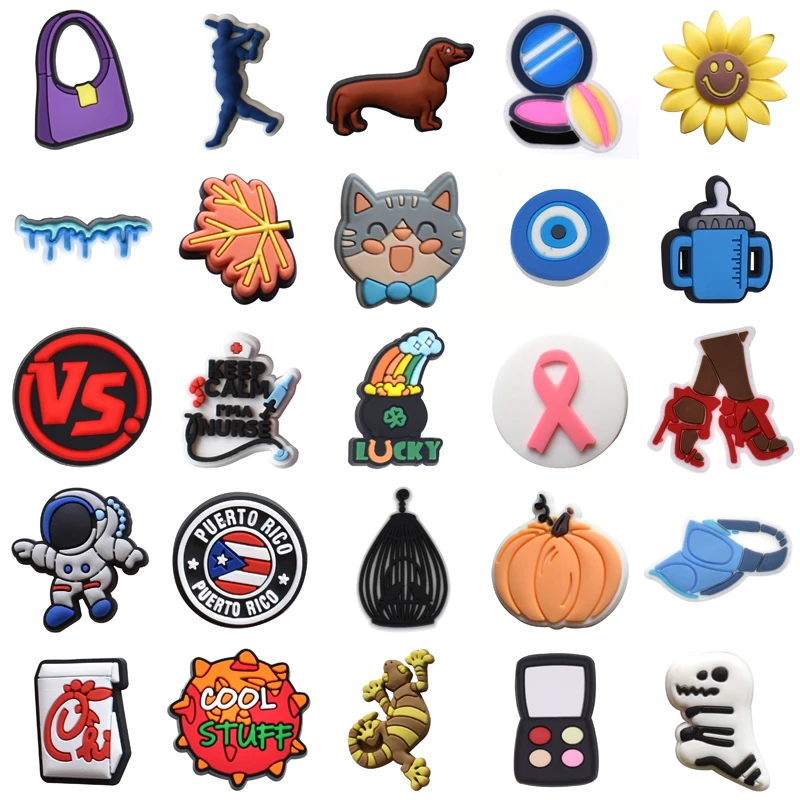 

Decorations for Crocs Kids Shoes Accessories Gifts Set Jeans Shoe Charms Packs Wholesale Bulk Women Charm Para Pins Men Girl Boy