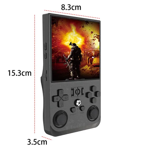 R36MAX 15000+ игр Портативный игровой плеер Ретро игровая консоль 64G 128G Мини ретро игровой плеер 4000 мАч Большая батарея