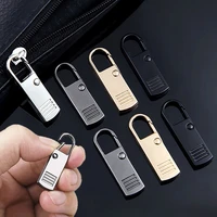 2pcs removable zipper pull for clothing zip fixer travel bag suitcase backpack zipper head slider diy craft sewing accessories