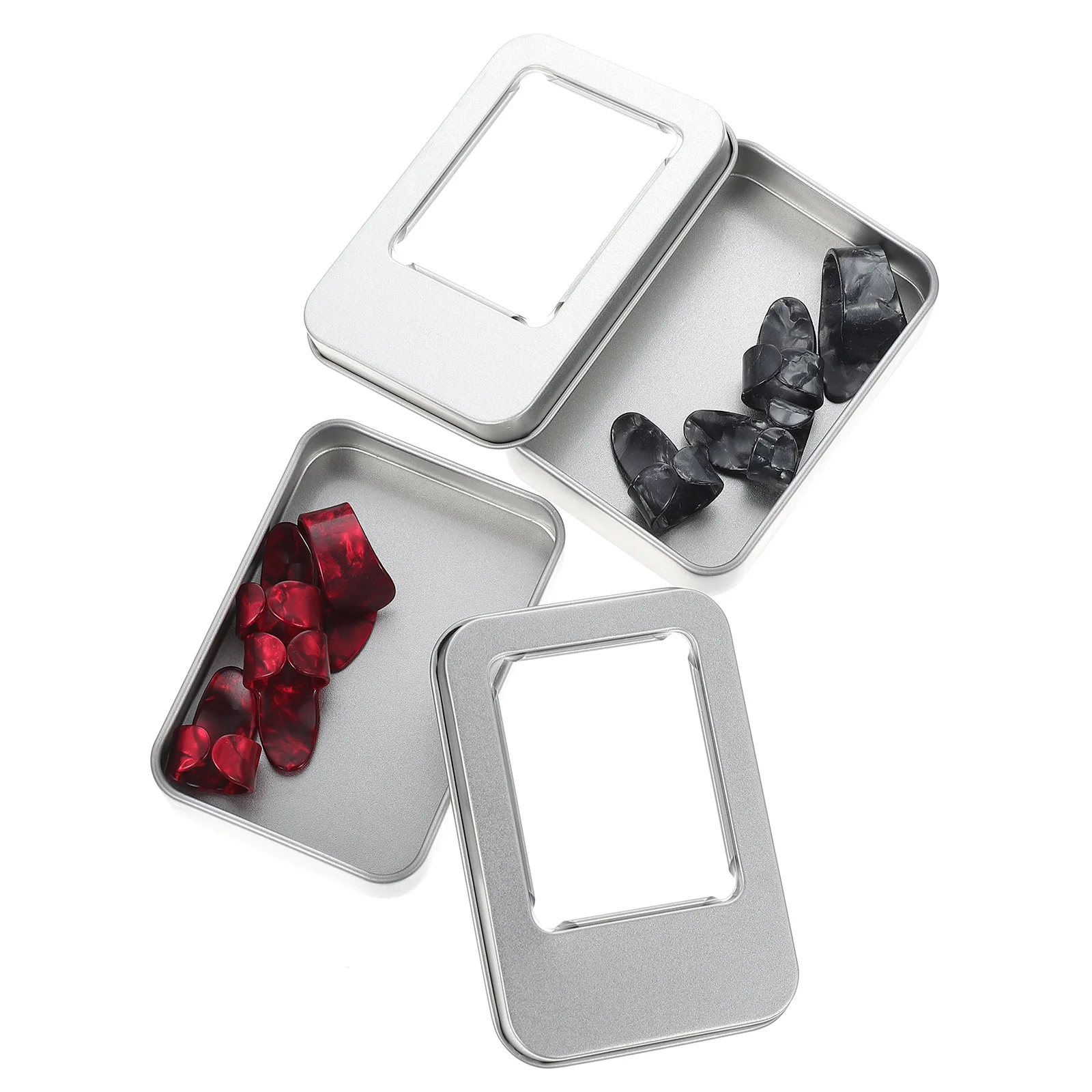 

2 Sets Practice Guitar Finger Guards Protective Celluloid Fingertip Cover
