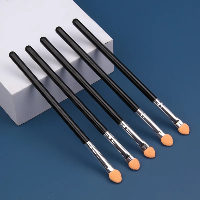 

Hot 1/5/10PC Eye Shadow Brush Makeup Dual Sided Sponge Nylon Set Eye Shadow Brushes for Cosmetic Applicator Makeup