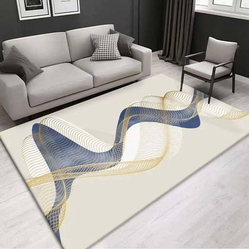 

New Modern Minimalist Living Room Carpet Living Room Coffee Table Sofa Blanket Nordic Minimalist Home Carpet Area Rug Floor Mat