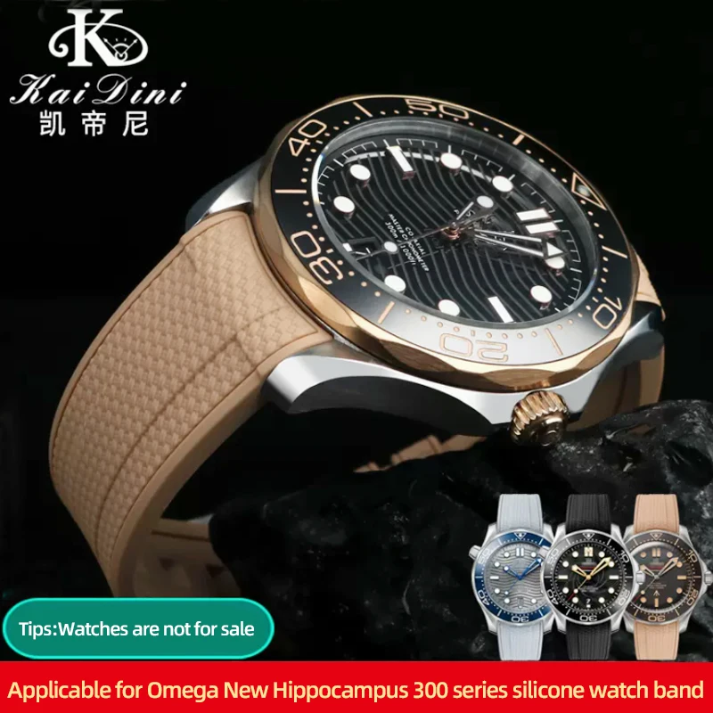 

Ремешок силиконовый для часов Omega Seamaster 300, 20 мм, с изогнутым концом, брендовый синий браслет для часов 8900