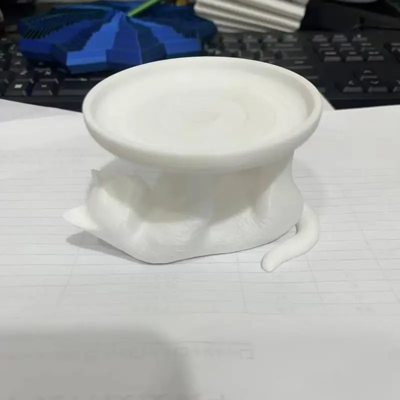 

Поднос для украшений с котом