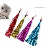 funny cat stick toy cat toys interactivecat stick toy kitten playing pet accessories replacement head without pole