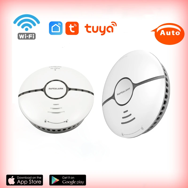 

Беспроводной детектор дыма с Wi-Fi и управлением через приложение