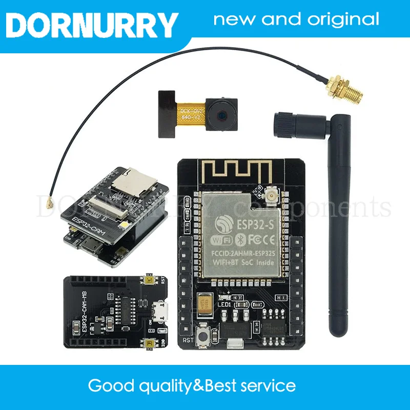 

Модуль беспроводной и Bluetooth камеры, макетная плата esp32, ch340, ch340g, ov2640, 2,4G, антенна Arduino, технические характеристики