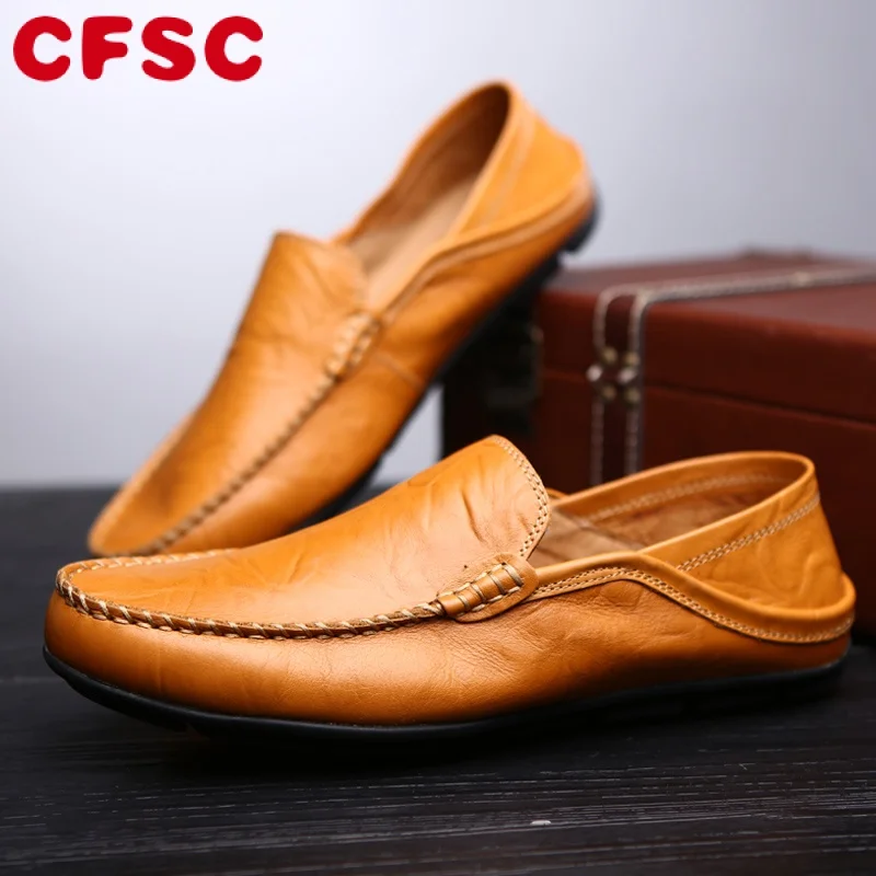 

Мужские лоферы, новинка 2020, кожаная обувь, мужская повседневная обувь, Мокасины, дышащие кроссовки, мужская обувь для вождения, комфортная обувь на плоской подошве, искусственная кожа 46