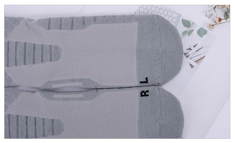 Thickened Towel Bottom Women Basketball Socks Trend Solid Color Elite Sports Socks Breathable Men's Actual Combat Tube Sock