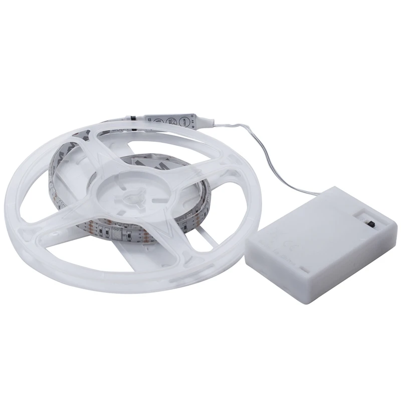 

4.5V Battery Operated 50Cm Rgb Led Strip Light Waterproof Craft Hobby Light