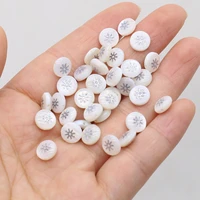 10pc 8mm white round beads beaded handmade jewellery loose spacer beads for jewelry making necklace bracelets diy accessries