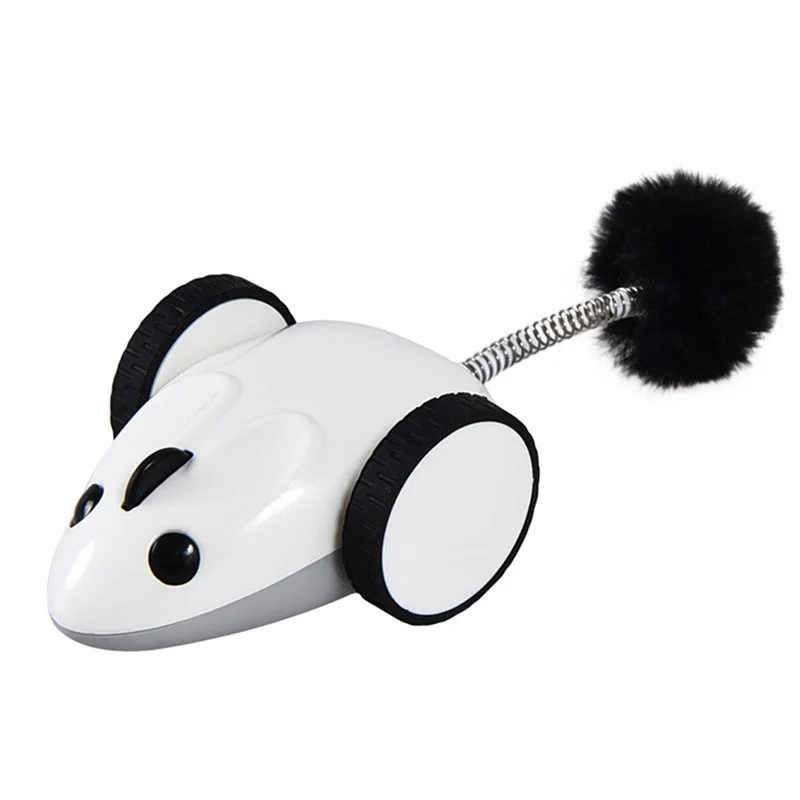 

Smart Electronic Mouse Cat Toys Interactive Application Remote Controlled Automatic USB Charging Electric Cat Feather Kitten Toy