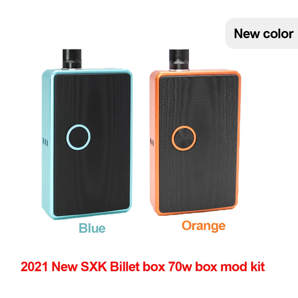 

Vape Box Mod Kit New SXK Billet V4 DNA 60W /70W Mod BB Box With USB Port Rev.4/ 6/5ml Capacity With Nautilus Coils Vape Kit