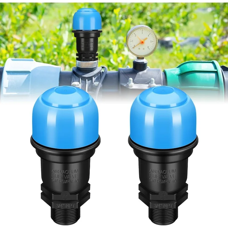 

Комплект из 2 клапанов для сброса воздуха 3/4 дюйма