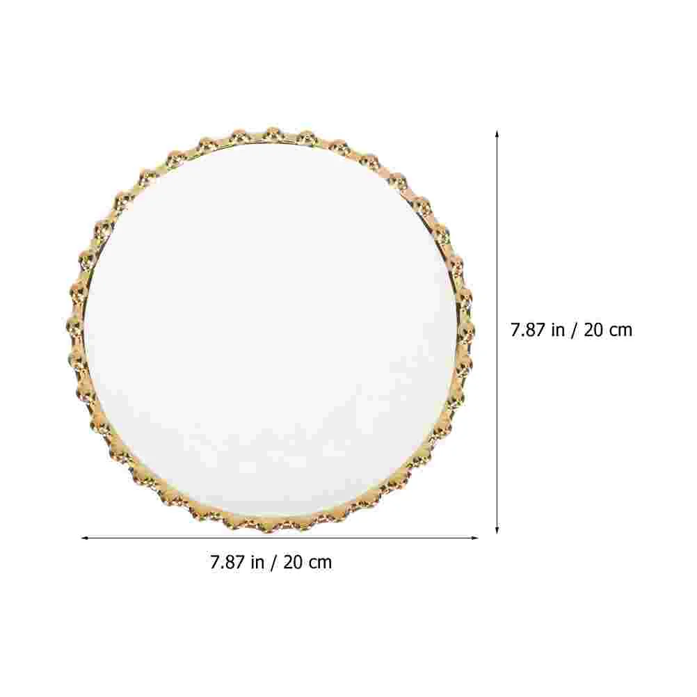 

Dessert Plates Ceramic Home Breakfast Appetizer Pasta Storage Food Porcelain Dinner Serving Snack Dish White Salad Banquet