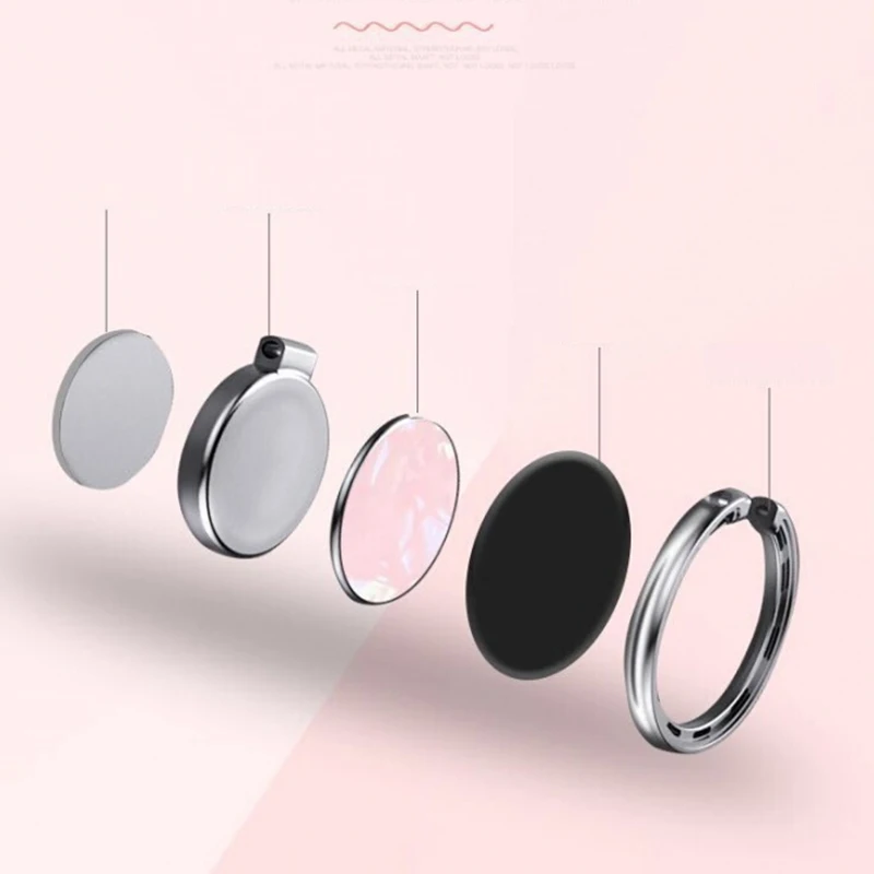 Magnetic Phone Holder For Xiaomi Pocophone Huawei Car holder Mount Magnet Cell Phone Ring Stand Holder for iPhone 12 11 Samsung