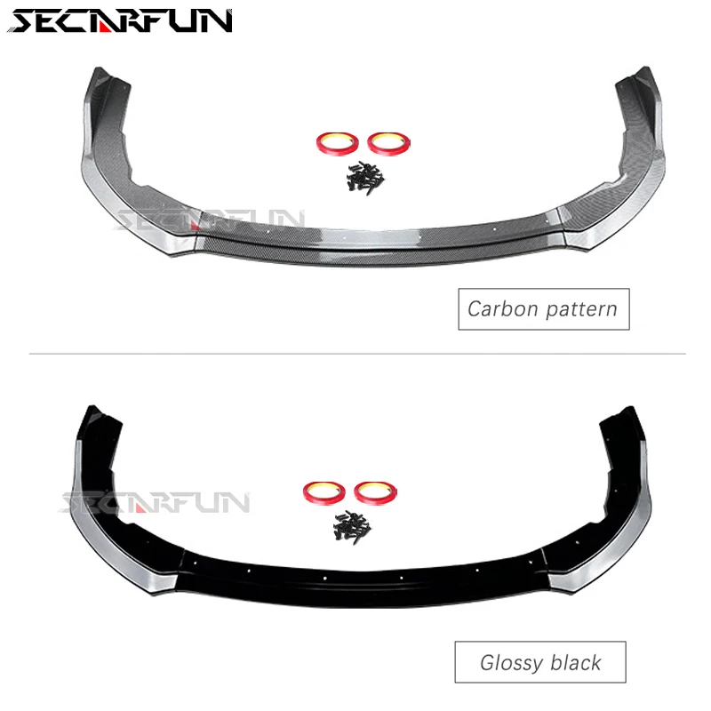 Для Subaru Impreza STI WRX передний бампер нижний тюнинг спойлер комплект губ из