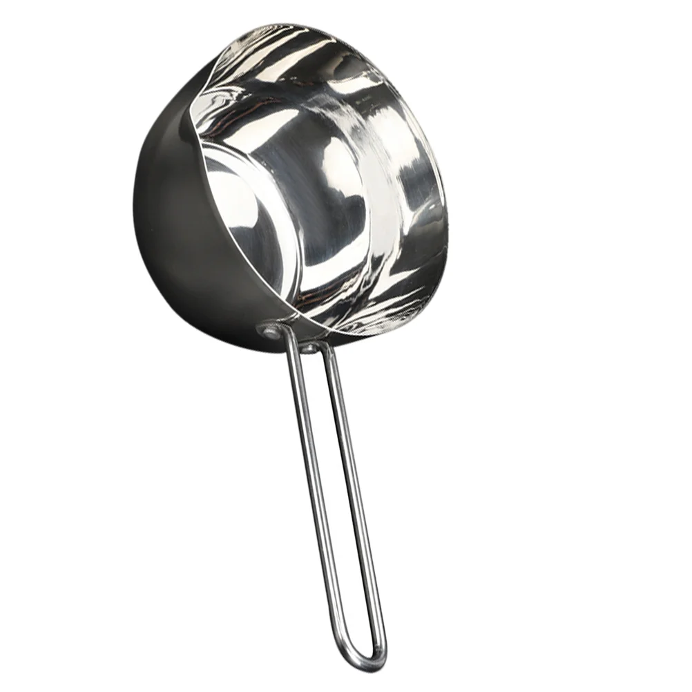 

Ladle Water Scoop Kitchen Spoon Bath Cup Metal Dipper Soup Stainless Washing Steel Handle Baby Bathroom Serving Ladles Practical