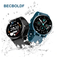 zl102 3pcs smart watch for women man waterproof heart rate sport fitness sports smartwatch for ios android xiaomi huawei phones