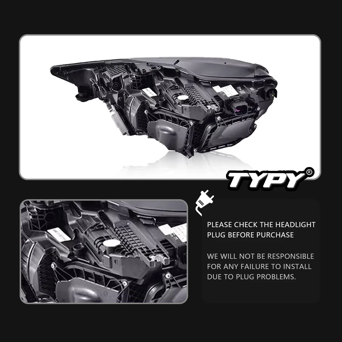 Головная лампа с динамическим сигналом автомобильные аксессуары обновленная