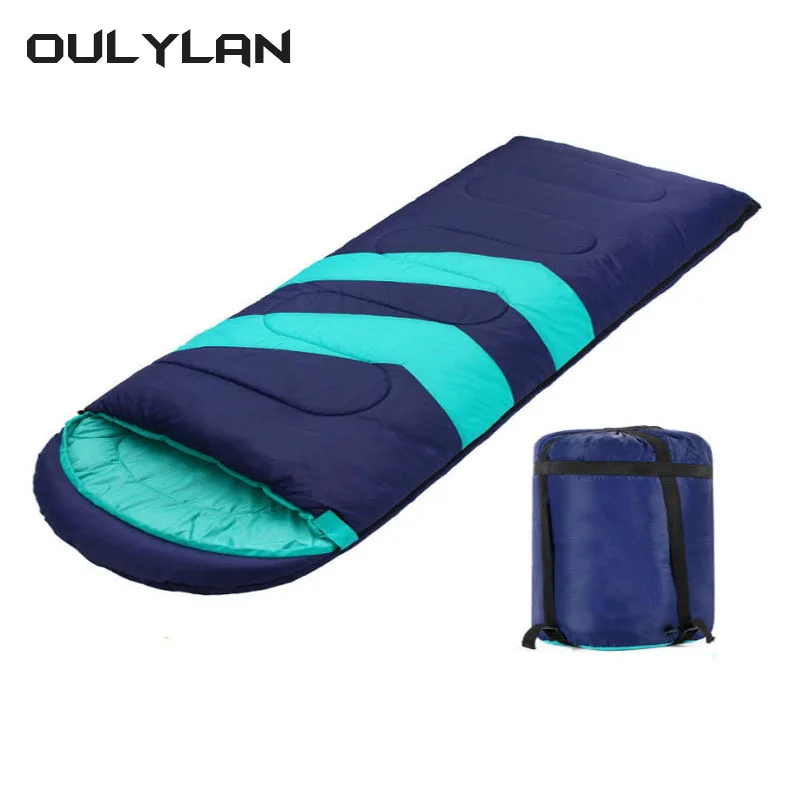 

Oulylan Outdoor Camping Hiking Envelope Sleeping Bags Pack Waterproof Sleeping Bag Compression Stuff Sack Camping Supplies